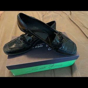 Sesto Meucci Black Patent Leather Shoes